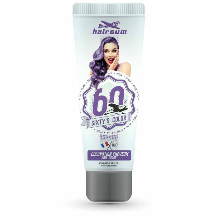 Hairgum SIXTY'S COLOR hair color #plum