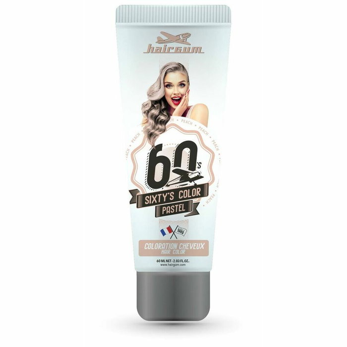 Hairgum SIXTY'S COLOR Tinte Semipermanente Peach 60 ml