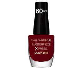 Max Factor Masterpiece Xpress #370 Mellow Merlot - Esmalte de uñas de secado rápido en 60 segundos, 8 ml