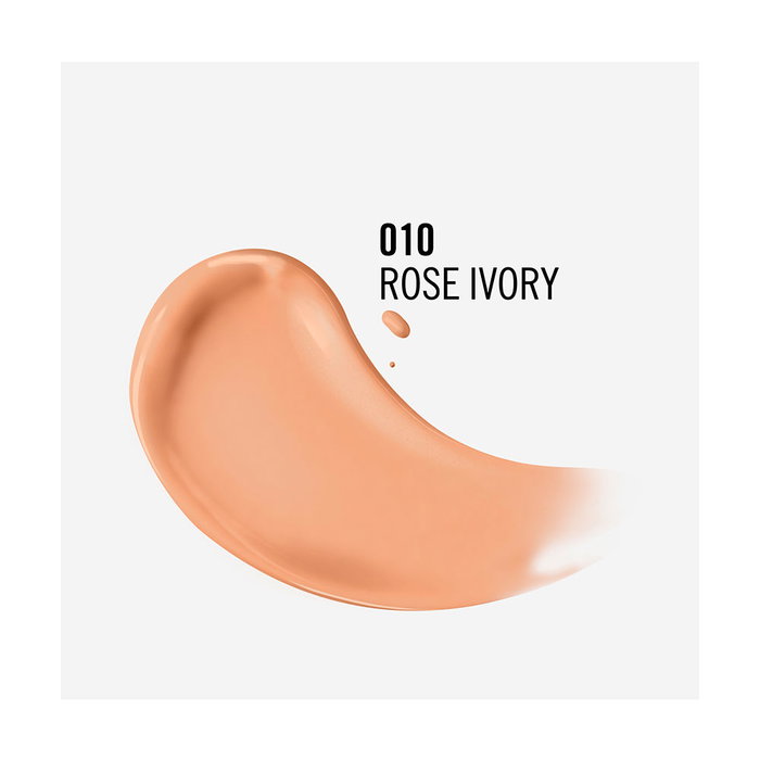 RIMMEL LONDON Base de Maquillaje Skin Tint Hidratante - 30 ml - Tono 10 Rose Ivory RIMMEL LONDON Base de Maquillaje Skin Tint Hidratante - 30 ml - Tono 10 Rose Ivory