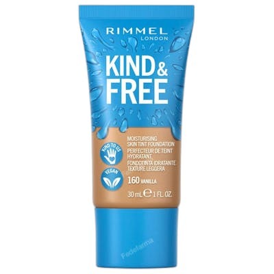 Rimmel London Kind & Free Skin Tint Foundation #160-vanilla
