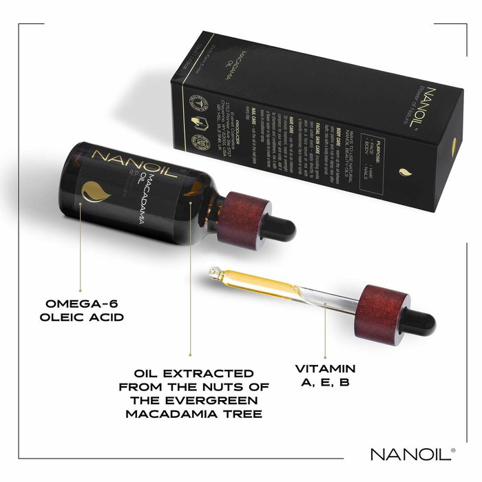 Nanoil POWER OF NATURE Aceite de Macadamia 50 ml