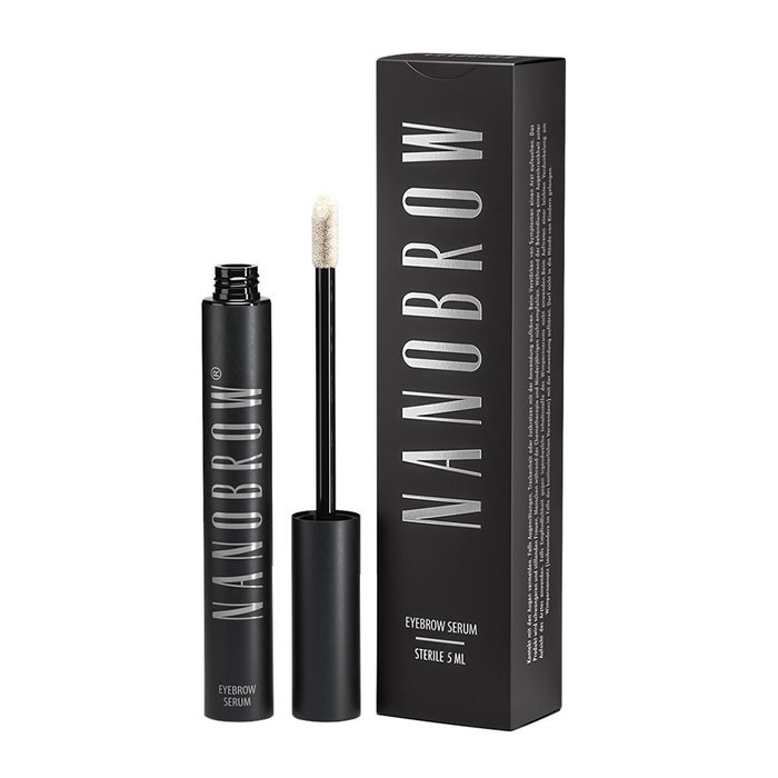 Nanobrow - Nanobrow Serum, Suero para Cejas, Tratamiento Fortalecedor para Cejas más Densas y Oscuras en 30 Días - 5 ml