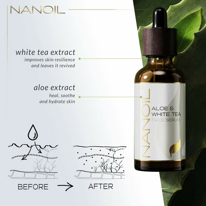 Nanoil Face Serum Aloe & White Tea 50 ml