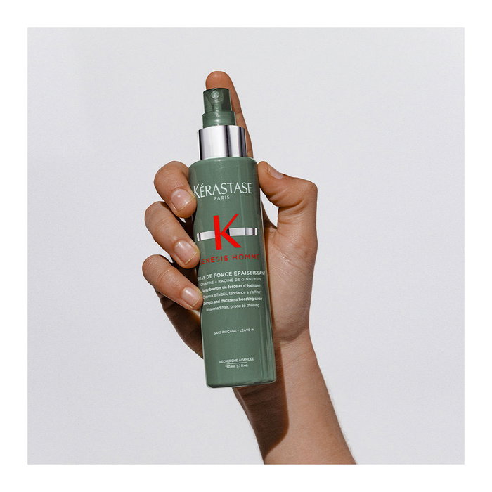 Kérastase Genesis Homme Spray Recuperador de Grosor para Cabello Fino y Vulnerable - 150 ml