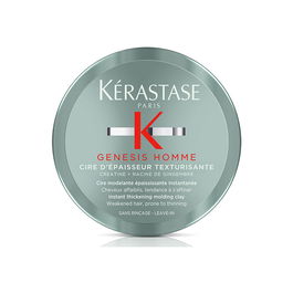 Kerastase GENESIS HOMME Cire Push-Up Cera Voluminizadora para Cabello Masculino, 75 ml