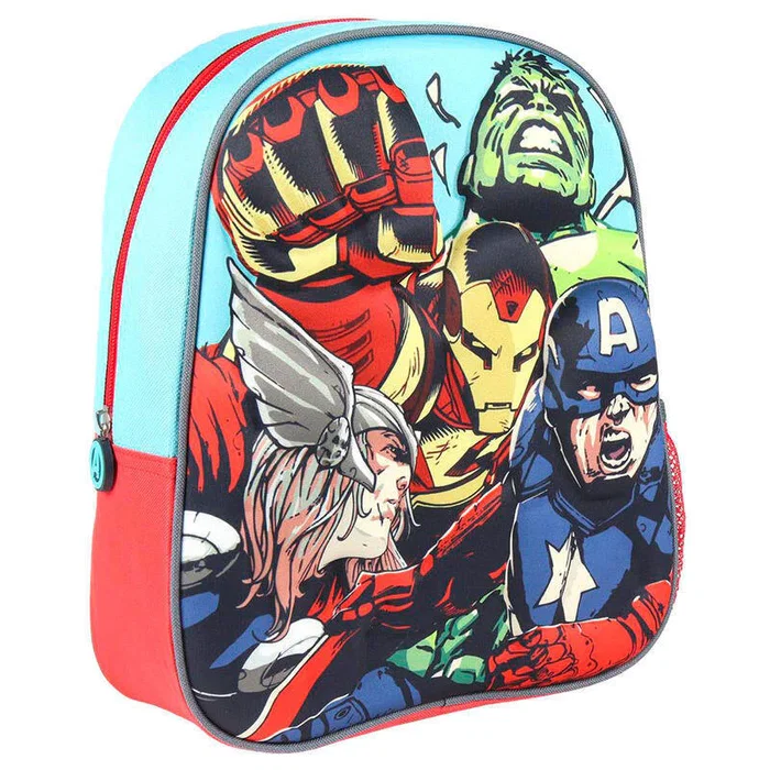 CERDÁ Mochila Avengers Marvel para Colegio o Viaje, 25x31x10 cm, Ref: 8427934397372
