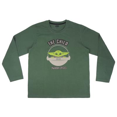 Pijama Largo Single Jersey The Mandalorian Child Verde XL Pijama Largo Single Jersey The Mandalorian Child Verde XL