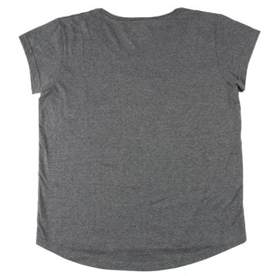 Camiseta Corta Premium Single Jersey Acid Wash Disney Gris Oscuro M
