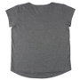 Camiseta Corta Premium Single Jersey Acid Wash Disney Gris Oscuro M