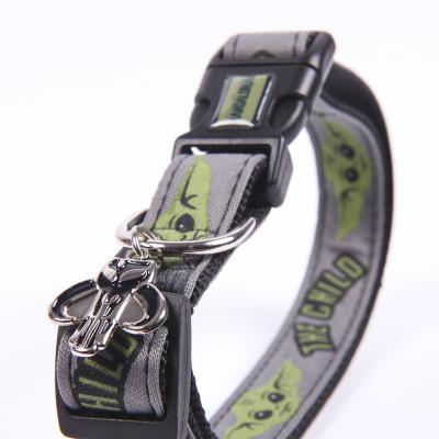 Collar Para Perros S-M The Mandalorian Gris Oscuro S-M