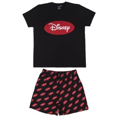 Pijamas Y Batas Pijama Corto Disney Negro XL
