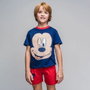 Cerdá Pijama Corto Single Jersey Mickey Mouse para Niños 3 Años Rojo
