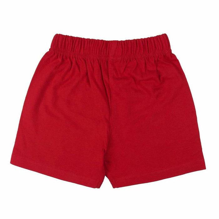 Cerdá Pijama Corto Single Jersey Mickey Mouse para Niños 3 Años Rojo