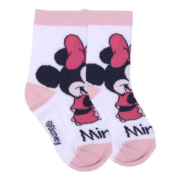 Cerdá Pack Calcetines 5 Piezas Minnie Mouse Disney Oficial, Multicolor, Talla Calzado 17-18 para Niña Bebé (t17/18) Cerdá Pack Calcetines 5 Piezas Minnie Mouse Disney Oficial, Multicolor, Talla Calzado 17-18 para Niña Bebé (t17/18)