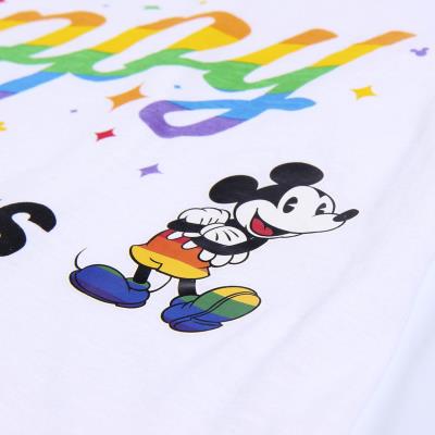Camiseta Tirantes Single Jersey Punto Disney Pride Blanco S