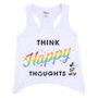 Camiseta Tirantes Single Jersey Punto Disney Pride Blanco L