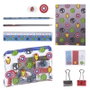 Set de Papelería The Avengers Gris (12 pcs)