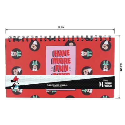 Planificador Semanal Minnie Mouse Bloc Papel (35 x 16,7 x 1 cm)