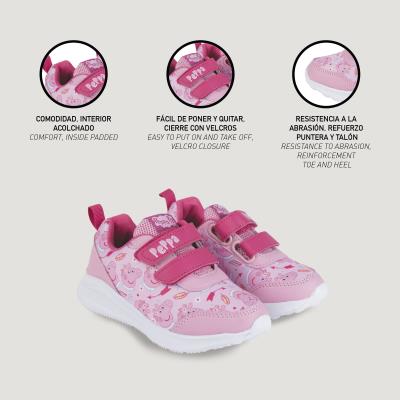 Deportiva Suela Ligera Eva Infantil Peppa Pig Rosa 25