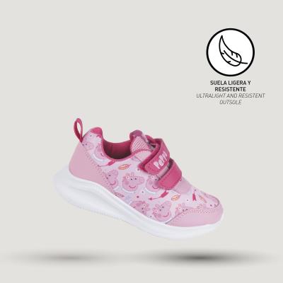 Deportiva Suela Ligera Eva Infantil Peppa Pig Rosa 25