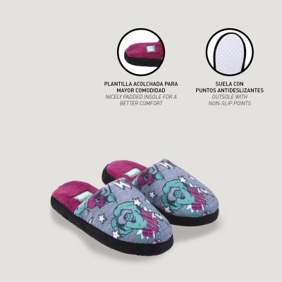 Zapatillas De Casa Abierta Avengers Hulk Gris 32-33