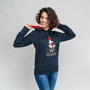 Sudadera con Capucha Mujer Minnie Mouse Azul oscuro L