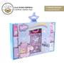 Caja-Joyero Peppa Pig Stich Accesorios para el Pelo Rosa (11 pcs)