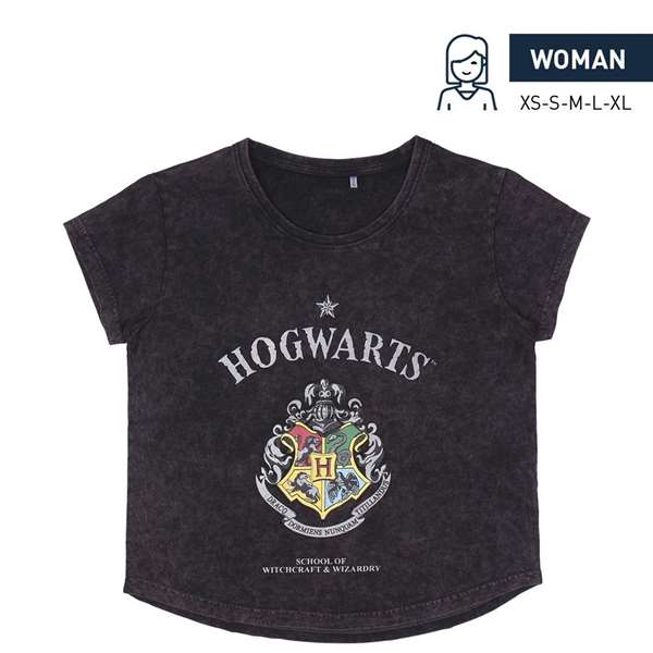 Camiseta corta single jersey harry potter talla m