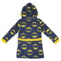 Cerdá Batín de Casa Coral Fleece con Diseño de Batman para Niños - Talla 14 Años - Gris Oscuro