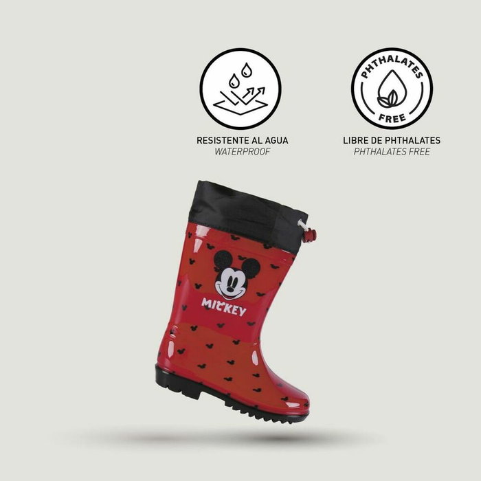 Cerdá Botas de Lluvia Mickey Talla 27 Rojo Cerdá Botas de Lluvia Mickey Talla 27 Rojo