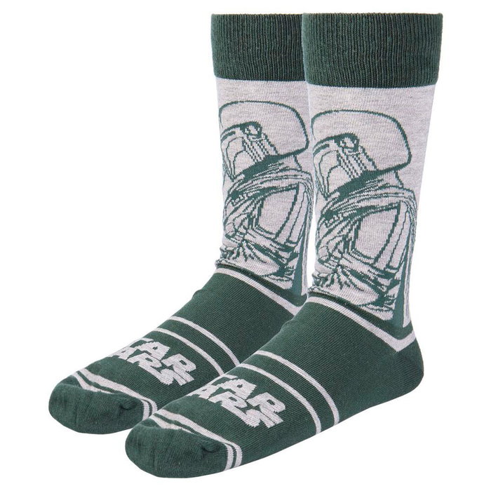 CERDÁ Set 3 Calcetines Mandalorian Star Wars Tallas 40-46 CERDÁ Set 3 Calcetines Mandalorian Star Wars Tallas 40-46