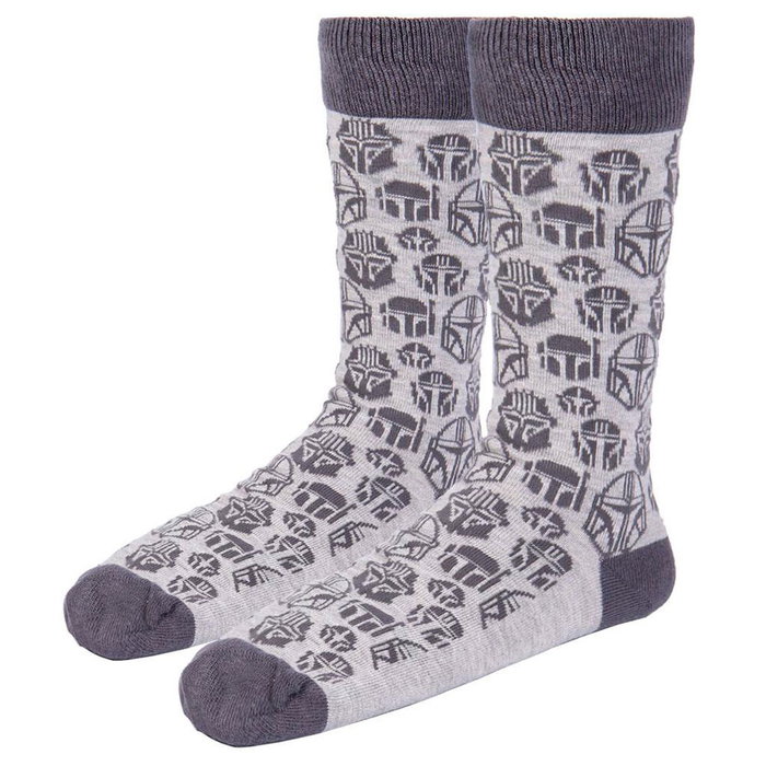 CERDÁ Set 3 Calcetines Mandalorian Star Wars Tallas 40-46 CERDÁ Set 3 Calcetines Mandalorian Star Wars Tallas 40-46
