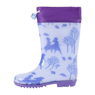 Botas Lluvia Pvc Frozen Ii 2 Lila Talla 033