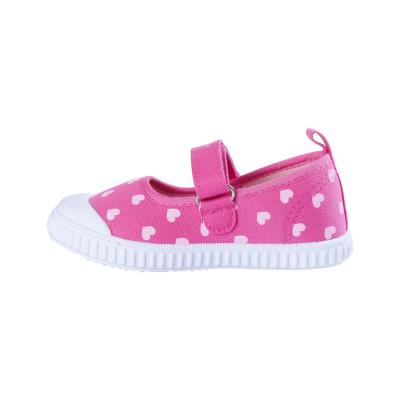 Zapatilla Loneta Suela Pvc Bailarina Princess Rosa 25