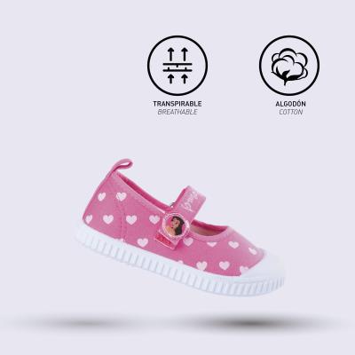 Zapatilla Loneta Suela Pvc Bailarina Princess Rosa 25