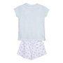Cerdá Pijama Corto Niña Frozen 2, Single Jersey de Punto, Talla 6 Años, Color Azul Claro