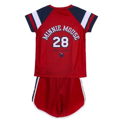Conjunto 2 Piezas Interlock Minnie Rojo 10 Años