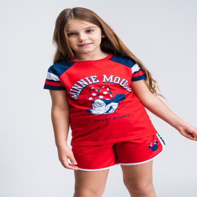 Conjunto 2 Piezas Interlock Minnie Rojo 10 Años