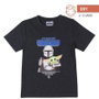 Camiseta Corta Single Jersey Punto The Mandalorian Negro 4 Años