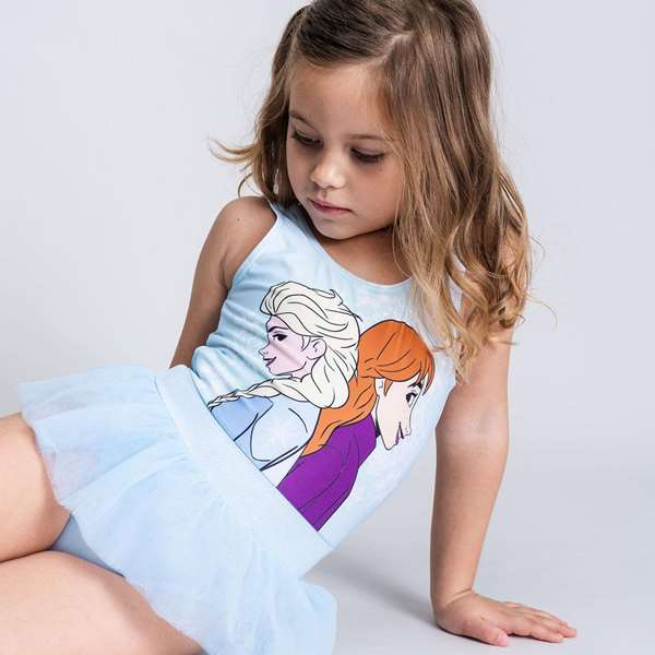 Bañador Niña Frozen Azul claro 6 Años Bañador Niña Frozen Azul claro 6 Años