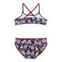 Bikini-Braga Para Niñas Minnie Mouse Rojo 6 Años