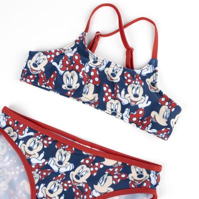 Bikini-Braga Para Niñas Minnie Mouse Rojo 6 Años