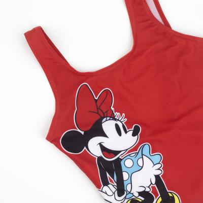Bañador Niña Minnie Mouse Rojo 3 Años