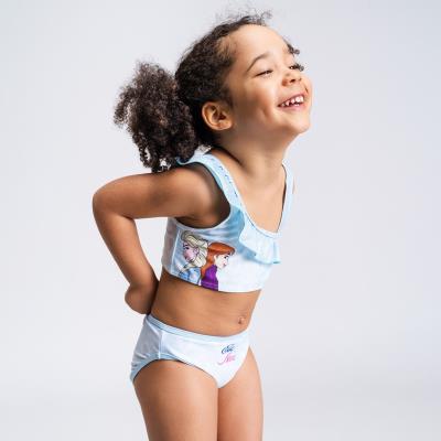 Bikini-Braga Para Niñas Frozen Azul Azul claro 6 Años