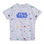 Camiseta de Manga Corta Infantil Star Wars Gris 2 Unidades 18 Meses