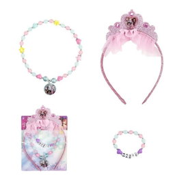 Cerdá Bisutería Pack 4 Piezas Princess Multicolor