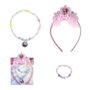 Cerdá Bisutería Pack 4 Piezas Princess Multicolor
