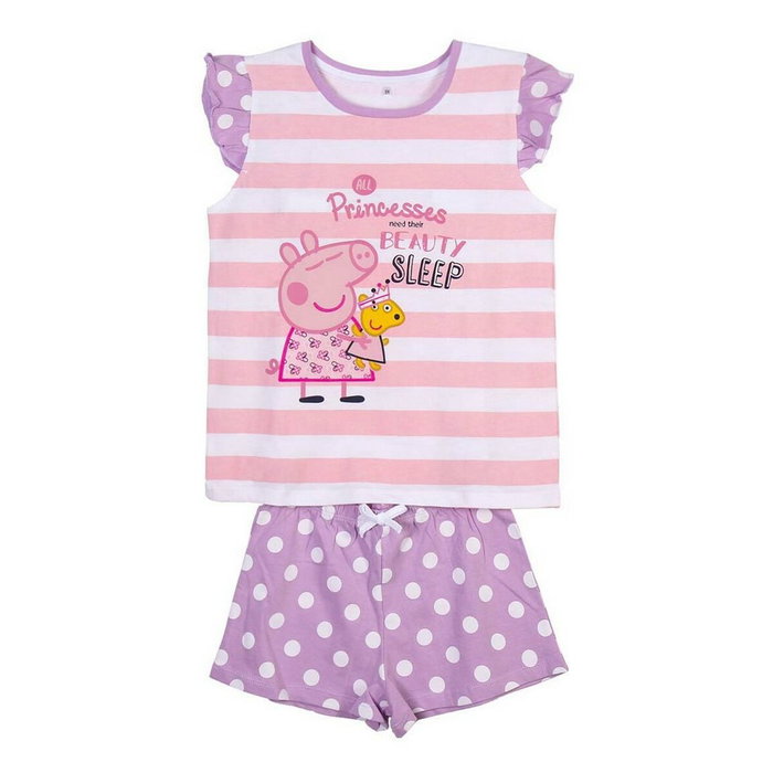 Cerdá Pijama Corto Single Jersey Tirantes Peppa Pig Rosa 3 Años Cerdá Pijama Corto Single Jersey Tirantes Peppa Pig Rosa 3 Años