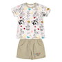 Conjunto de Ropa Looney Tunes Ocre 9 Meses